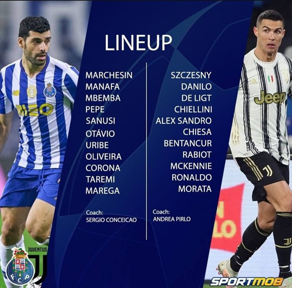 لیگ قهرمانان اروپا| طارمی در ترکیب اصلی پورتو برابر یوونتوس