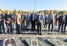 تجدید میثاق دانشگاهیان دانشگاه آزاد اسلامی بیرجند با شهدای گمنام