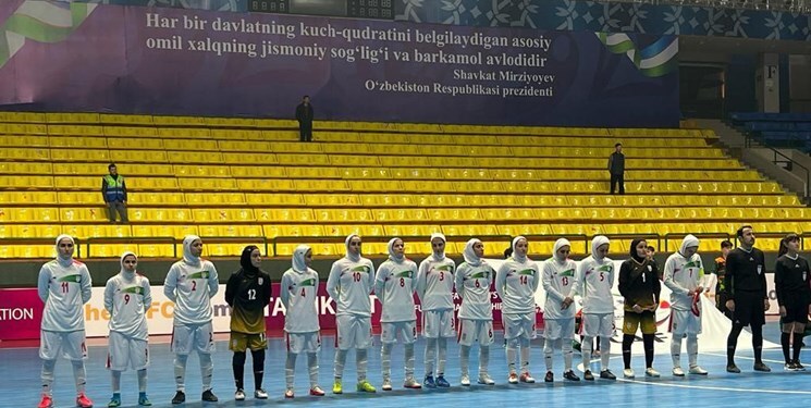 بانوان فوتسال تاجیکستان را به توپ بستند