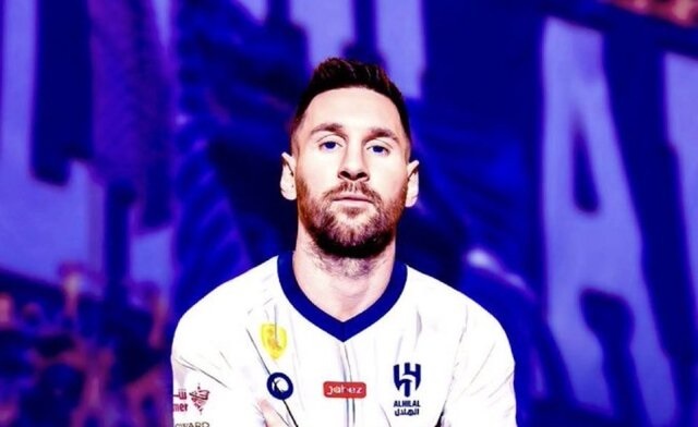 مسی با الهلال سه ساله بست