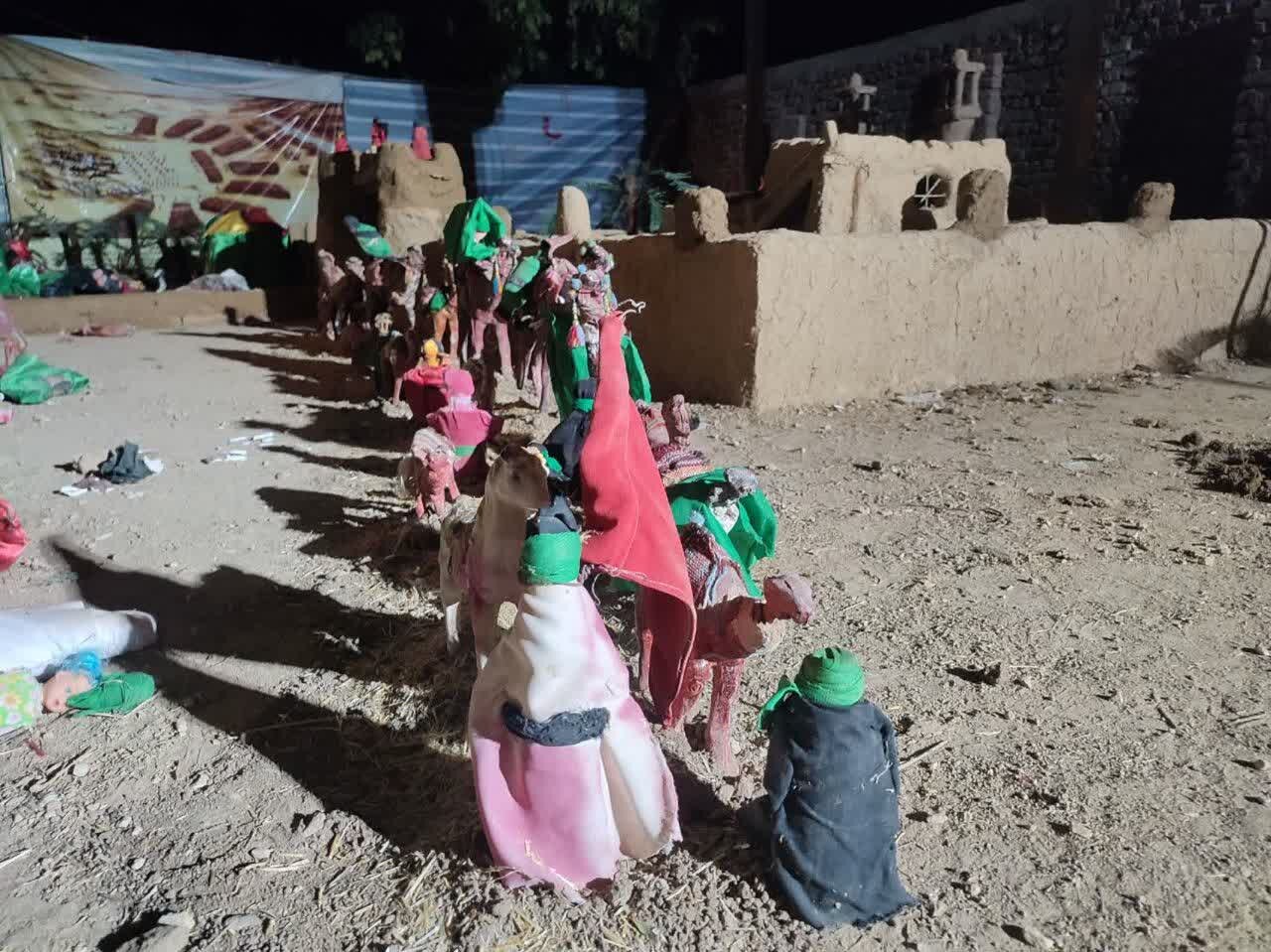 بزرگترین نمایشگاه ویژه ایام محرم در روستای تکه نهاوند افتتاح شد - خبرگزاری مهر | اخبار ایران و جهان