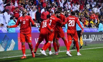 عکس‌| واکنش AFC به تاریخ‌سازی اردن در جام ملت‌ها