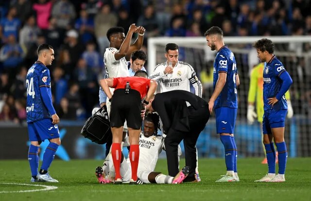 پیروزی سخت رئال با درخشش کورتوا/ کاماوینگا مصدوم شد